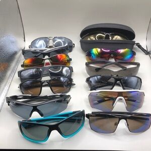 Huge lot 13 sporty outdoors casual driving safety sporty men's sunglasses brands
